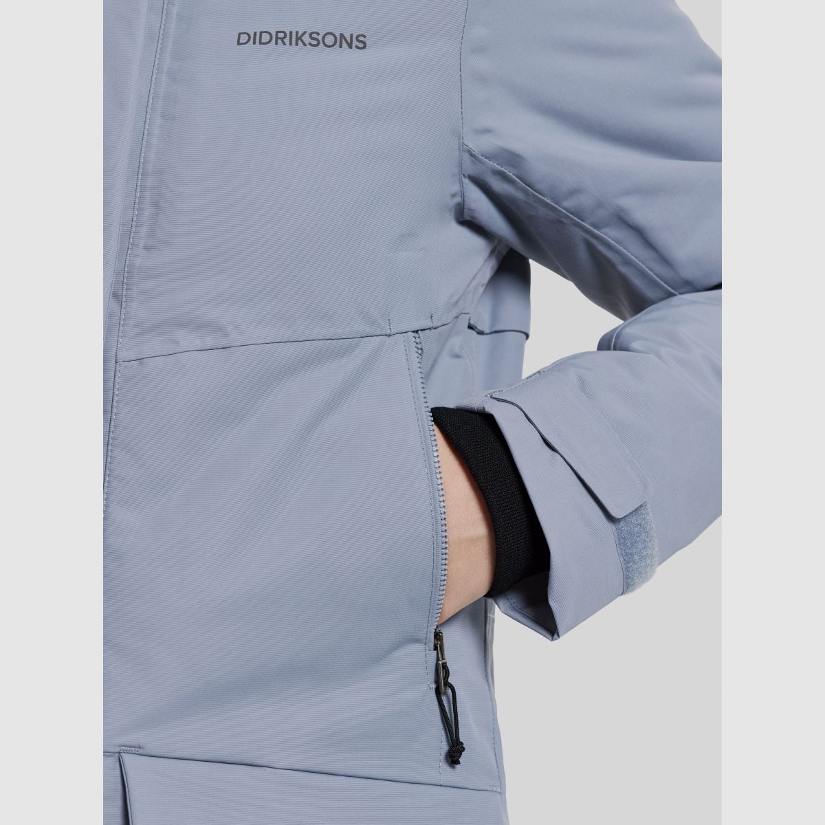 Parka para mujer DIDRIKSONS Frida 7 Azul Glacial