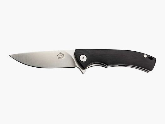 PUMA TEC Folding Knife, G10 black with clip