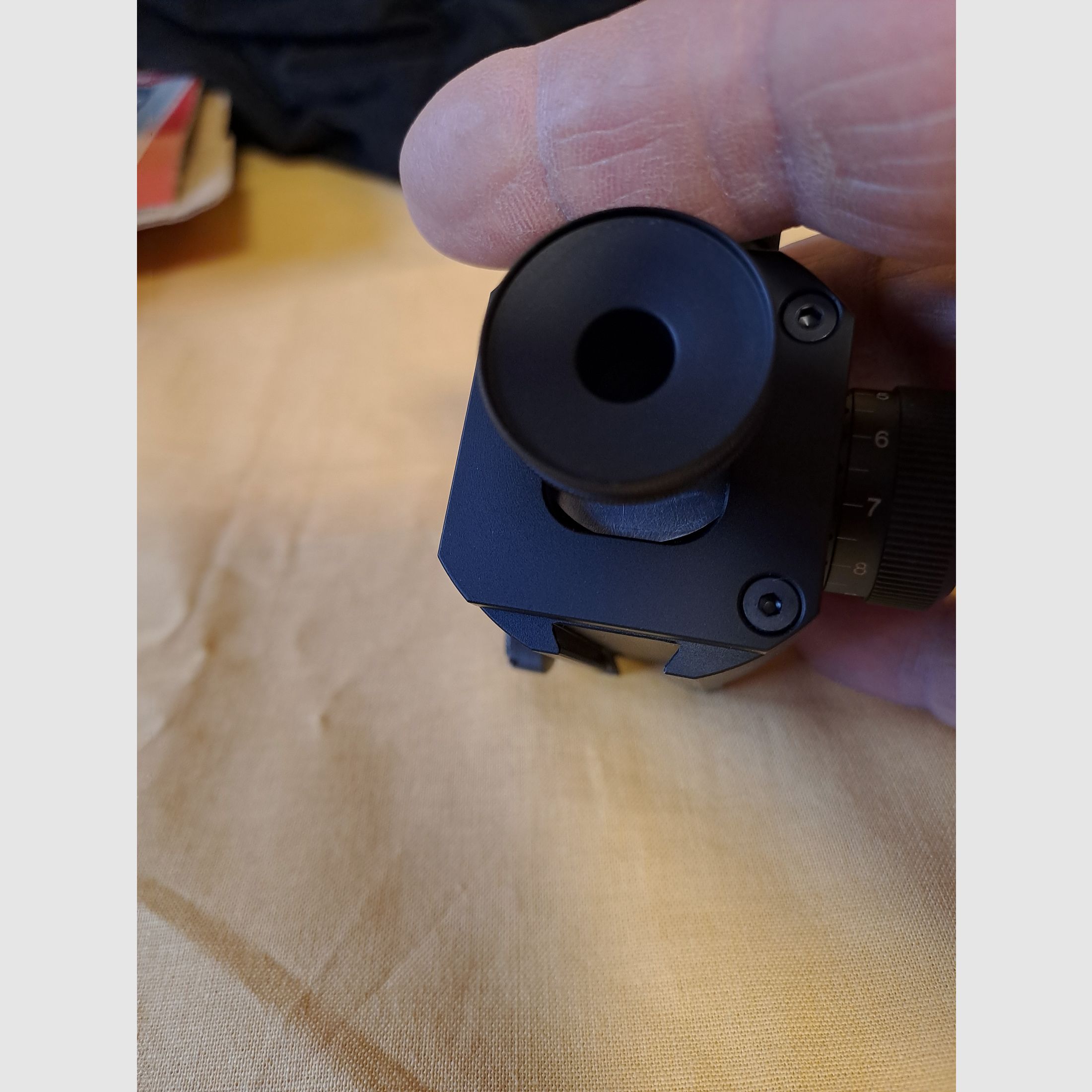 ¡Steyr Match Diopter 40 clics nuevo!