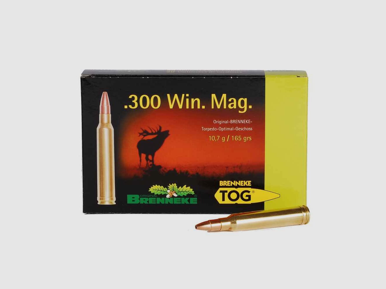 .300 Win. Mag. TOG 10,7g/165 grs. Brenneke