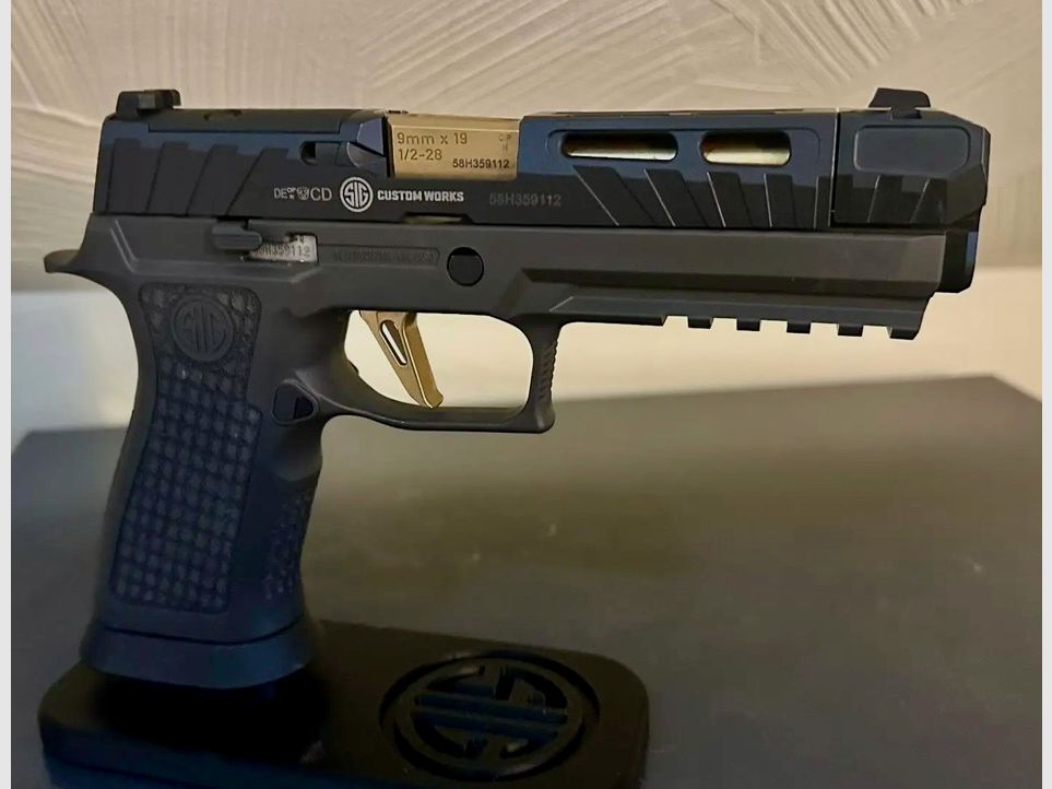 Sig Sauer P320 Spectre Comp Gold 9mm