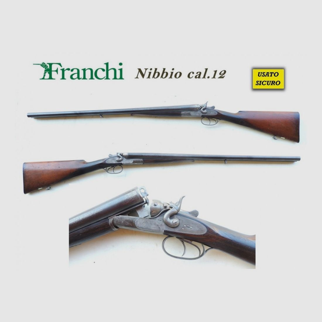 FRANCHI Doppeltflinte NIBBIO Kal.12 - gebraucht R.1046