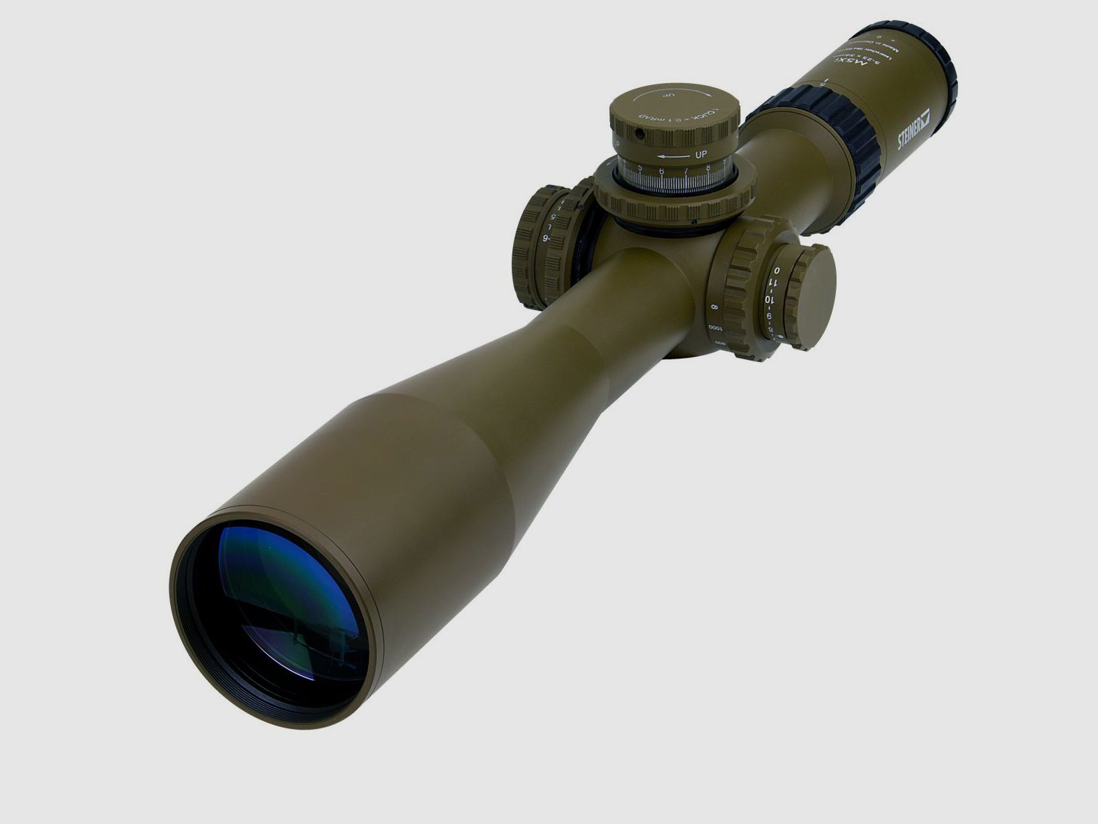 Steiner M5Xi 5-25x56 MTC LT coyote G29 riflescope reticle: TReMoR3