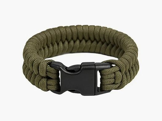 EDCX EDCX Fallschirmleinen-Armband Fish - Schwarz / M