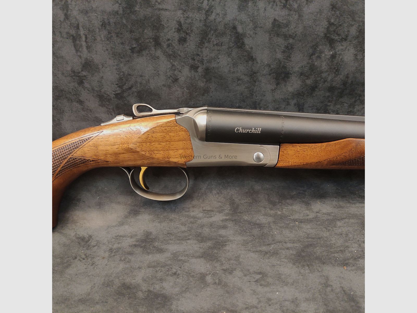 AKKAR Doppelflinte AKKAR Churchill 512 silber Kal.12/76 "Coachgun"