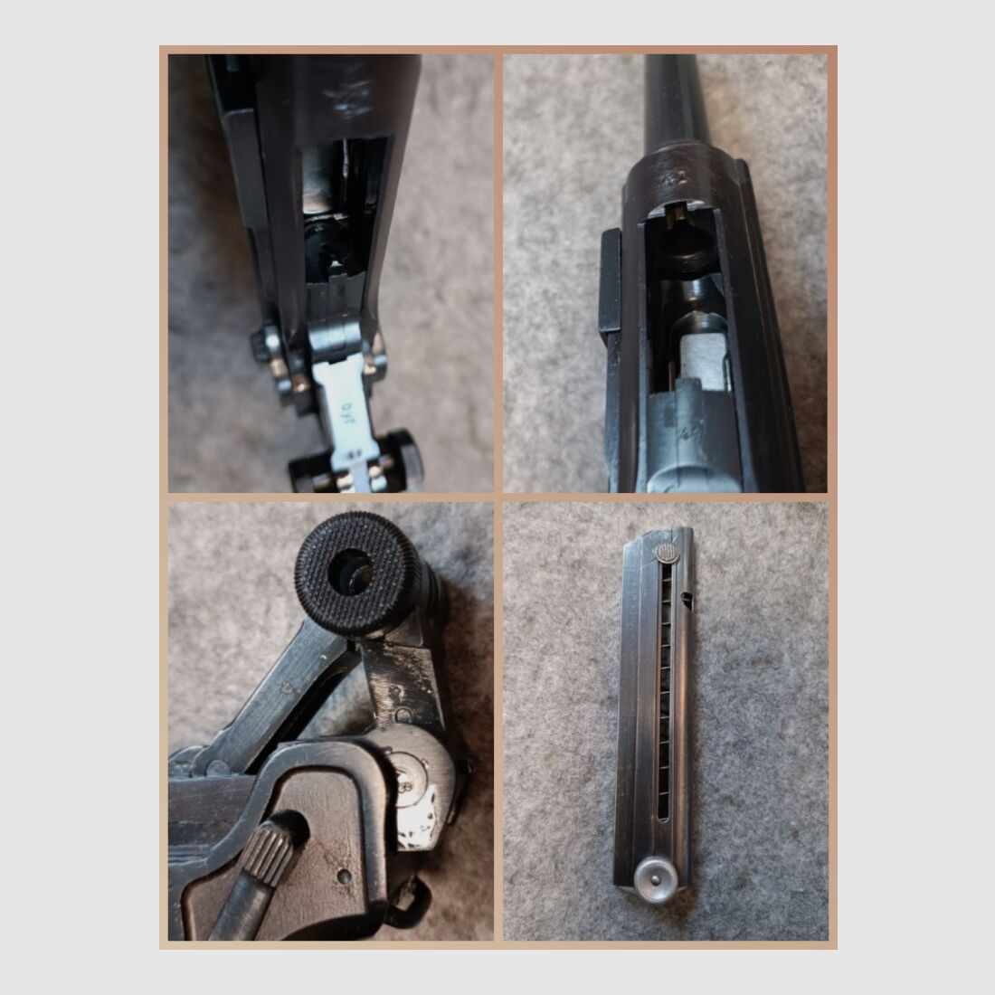 Mauser Code byf 42 Mod. P.08 nummerngleich* schöner Zustand