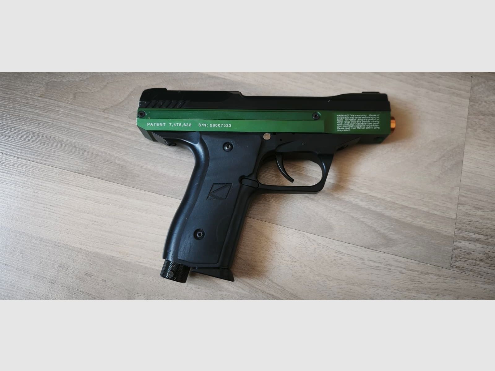 Kingman Eraser RAM Pistol – Racing Green