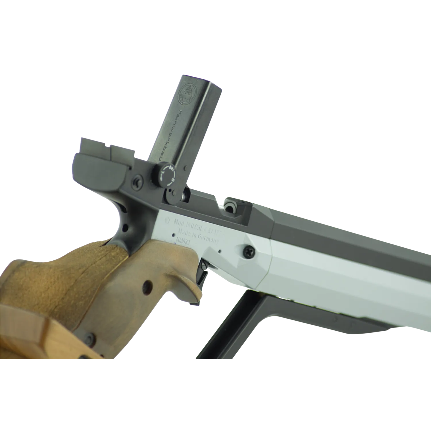 FWB Mod. 100 pistolet à air comprimé pneumatique #Pièce rare de première main Comme neuf + révision en usine, image 4 sur 5