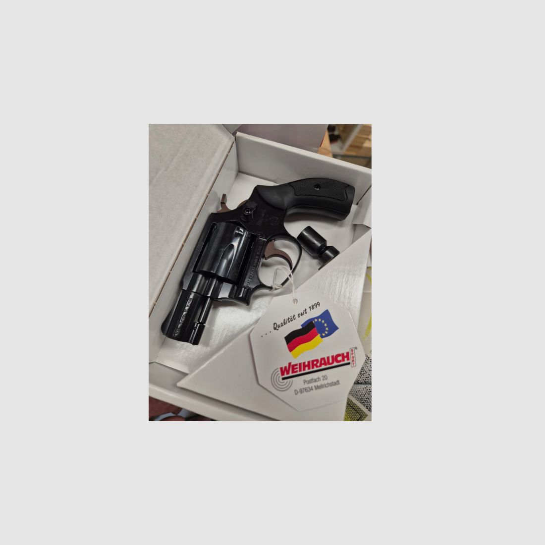 Weihrauch HW 37 Revolver Kal.: 9mmK*NEUWARE*