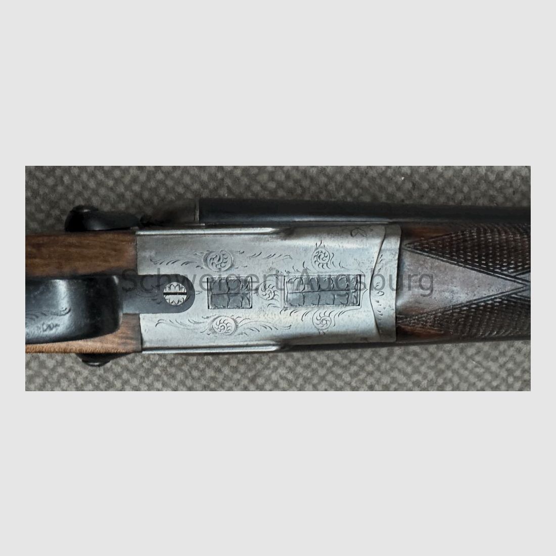 Pieper Acciaio Bayard Fucile a doppia canna 12/70;12/70