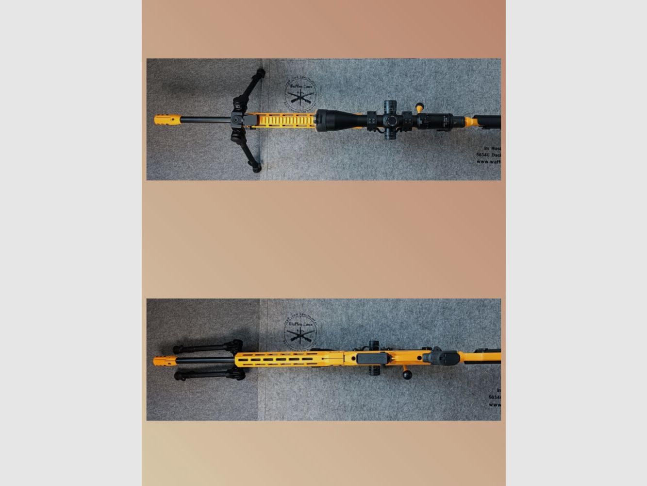 Tikka T3x TACT A1 mit Custom Cerakote & ERATAC + ZF GPO 4,5-27x50i