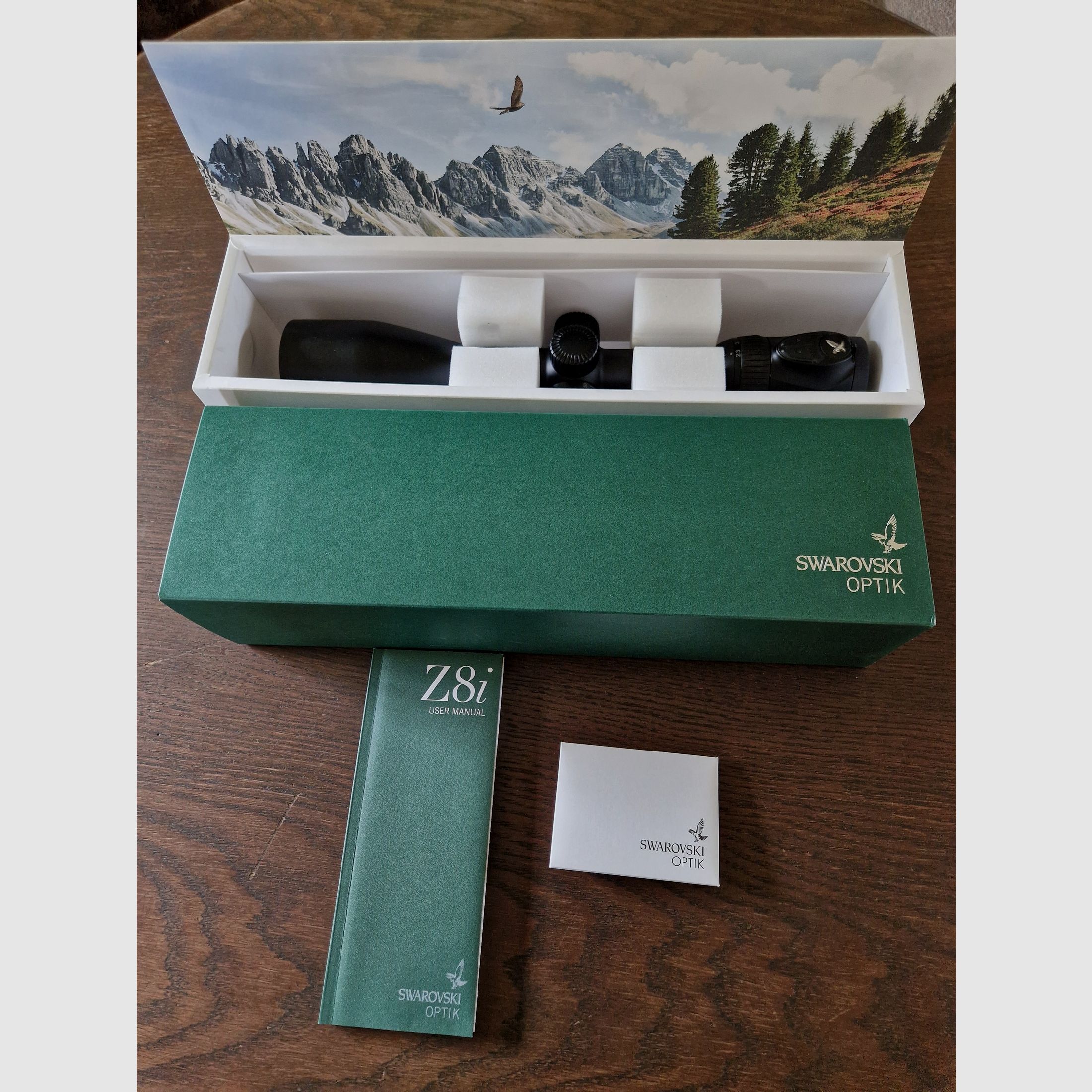 SWAROVSKI ZIELFERNROHR Z8i 2,3-18x56 P SR 4A-i MIT SCHIENE, NEUWERTIG!