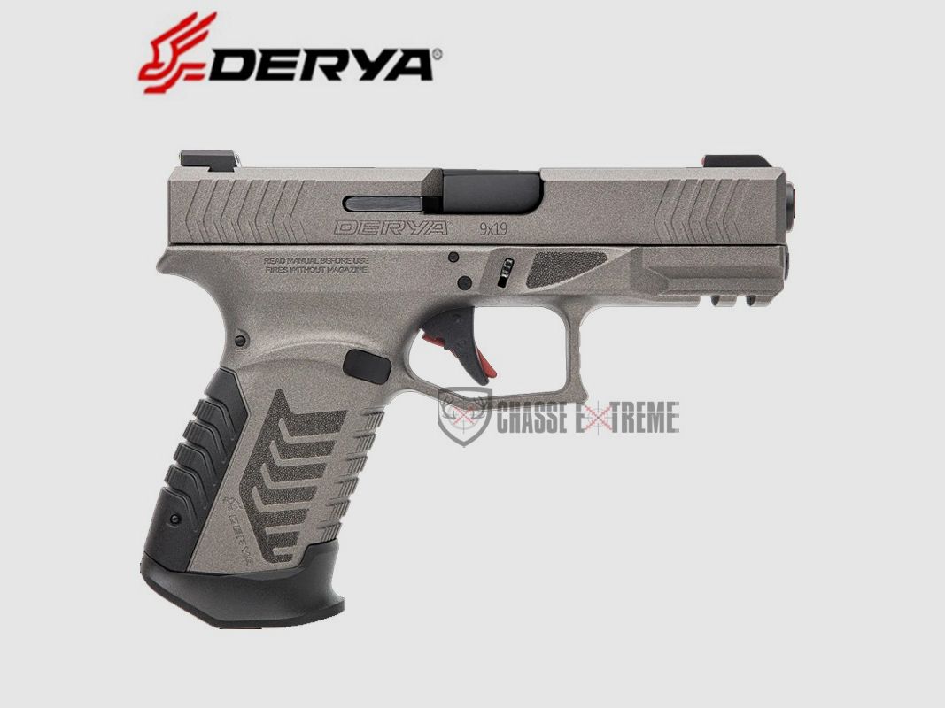 Pistolet DERYA DY9 z Optic Ready Kal. 9x19 Szary