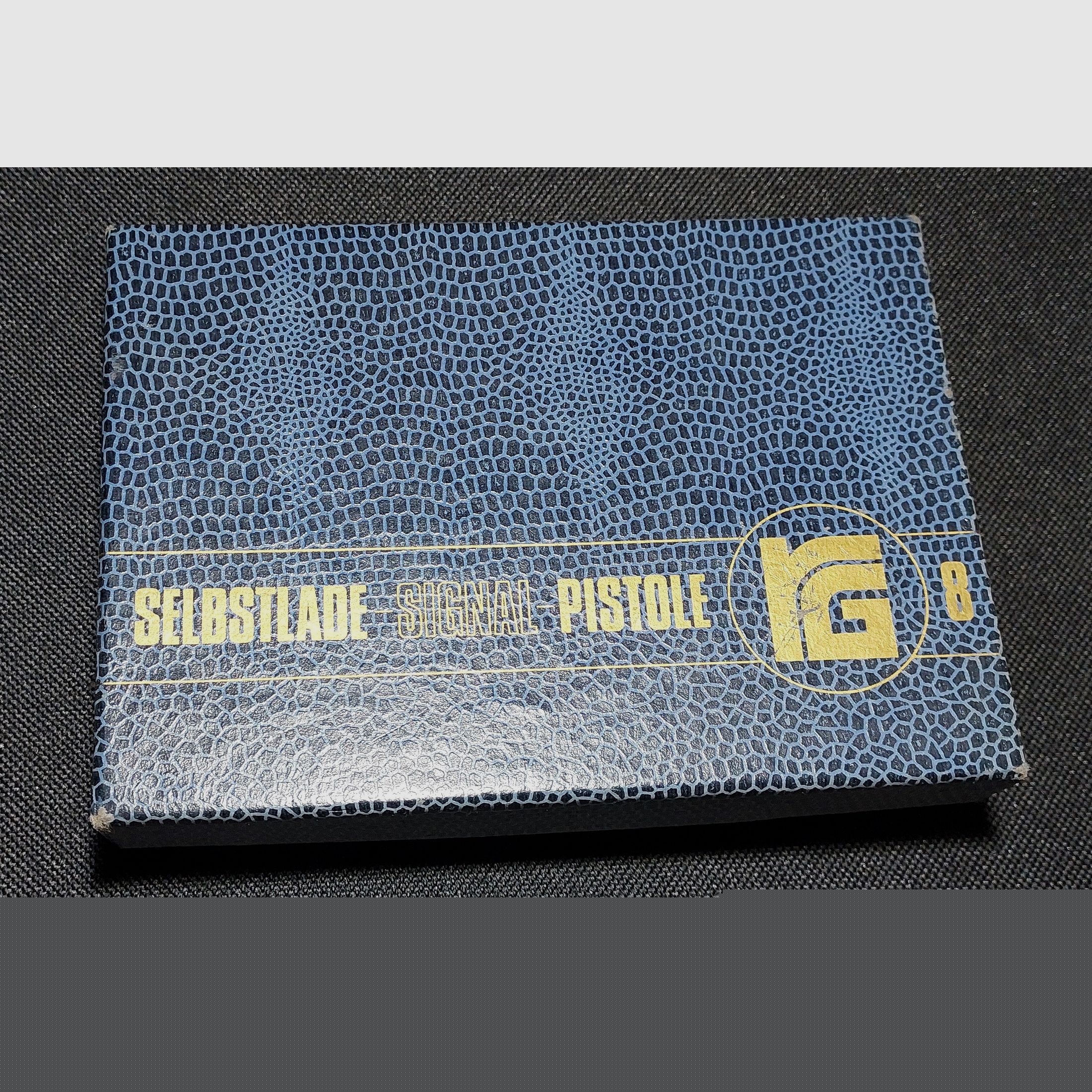 Röhm RG8 (RG 8) Pistolet à blanc Cal. 8mm OVP (PTB 154) RARE !