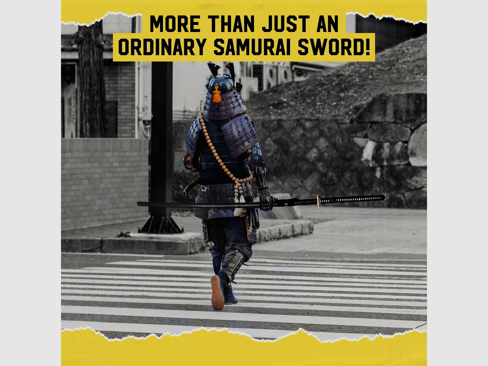  1 NODACHI / ODACHI  Épée Samurai NEU  + 1 Étui de transport rigide ,                 S COMBINAISON SPÉCIALE TOP