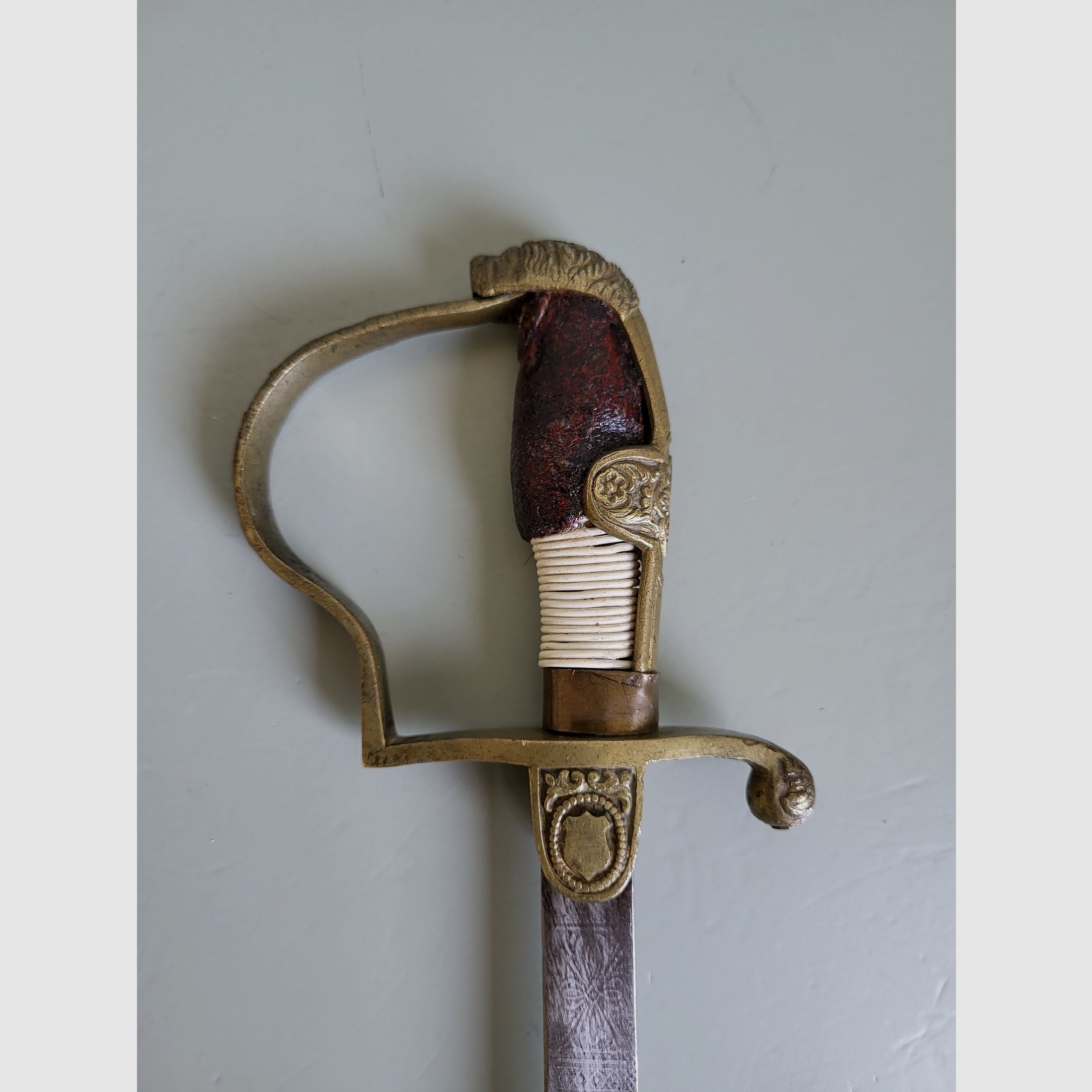 Originale Preußische Säbel  Löwen Kopf - Parade Säbel - 1890- 1910