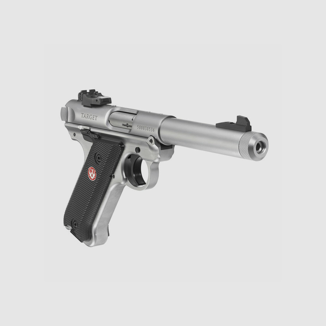 Ruger Mark IV Target Stainless Threaded 5.5