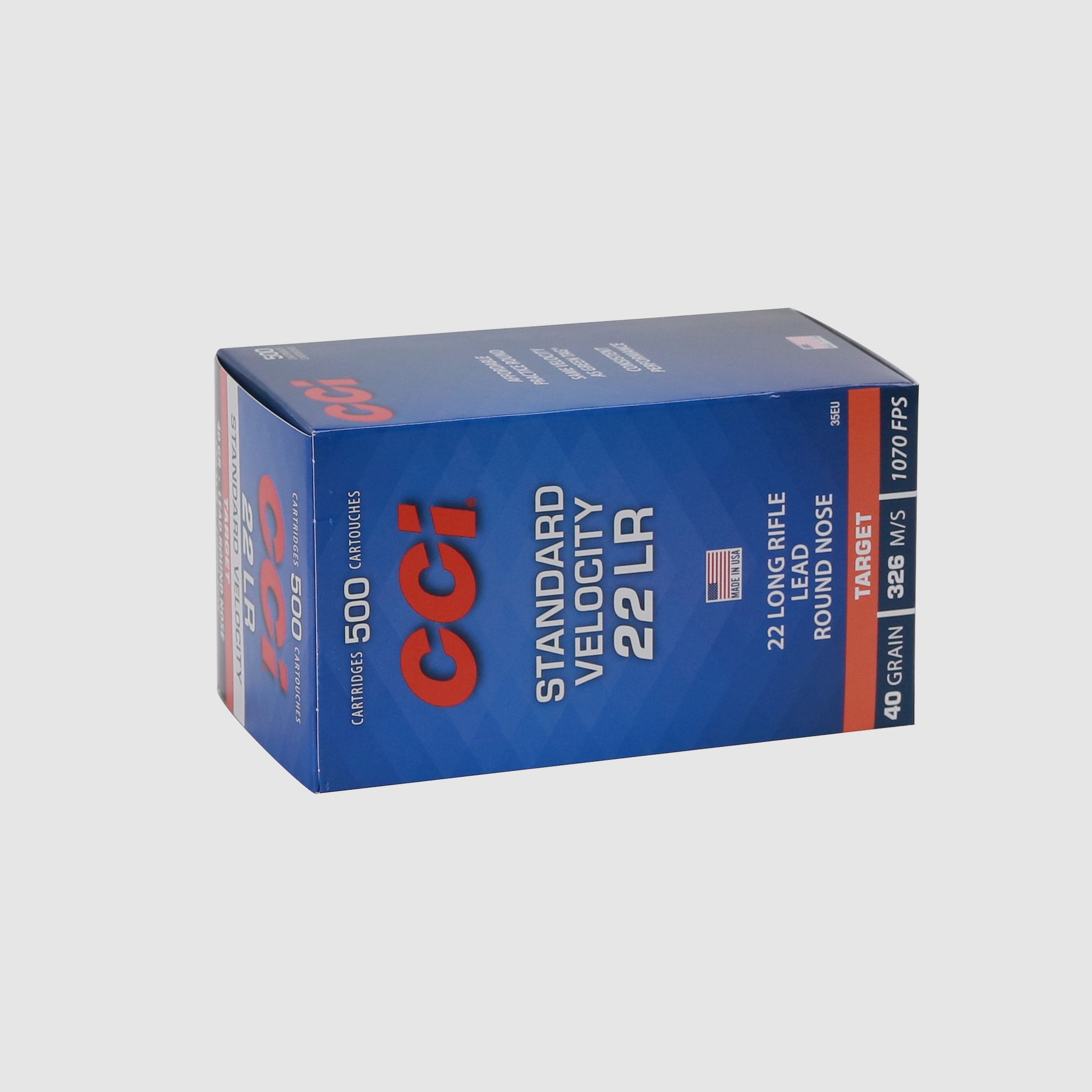 CCI Standard Velocity, .22lr, kaliber