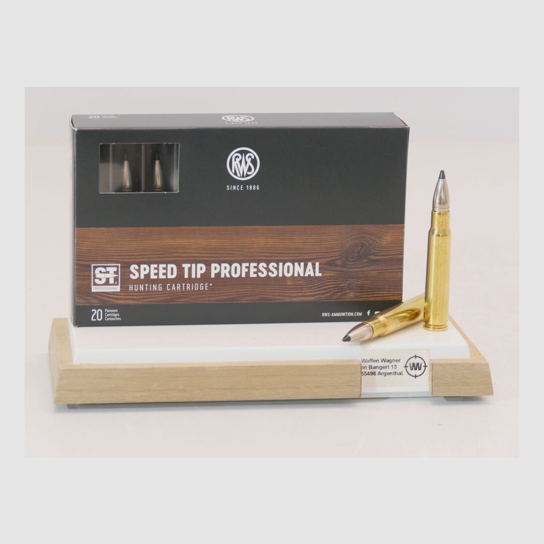RWS S-TIP PRO 11,7G/180grs A20 8x57 JS