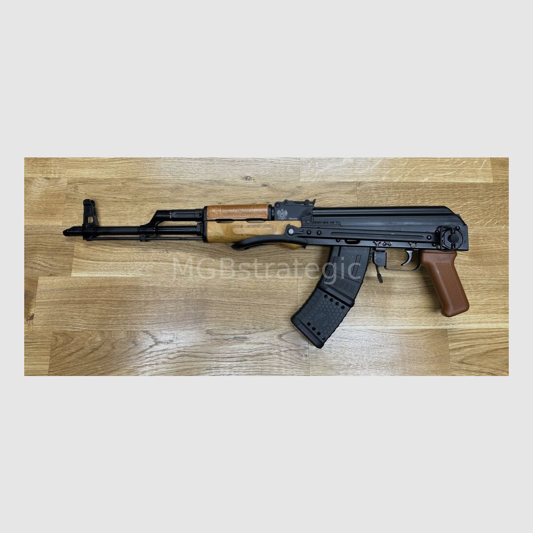 WBP Jack - halbautom. Büchse 7,62x39 - System AKM AKMS AK47 AK74 Unterklappschaft - Bajonett kann montiert werden - Made in Poland - ziviler Radom Lauf kalt gehämmert, geschmiedet und hartverchromt
