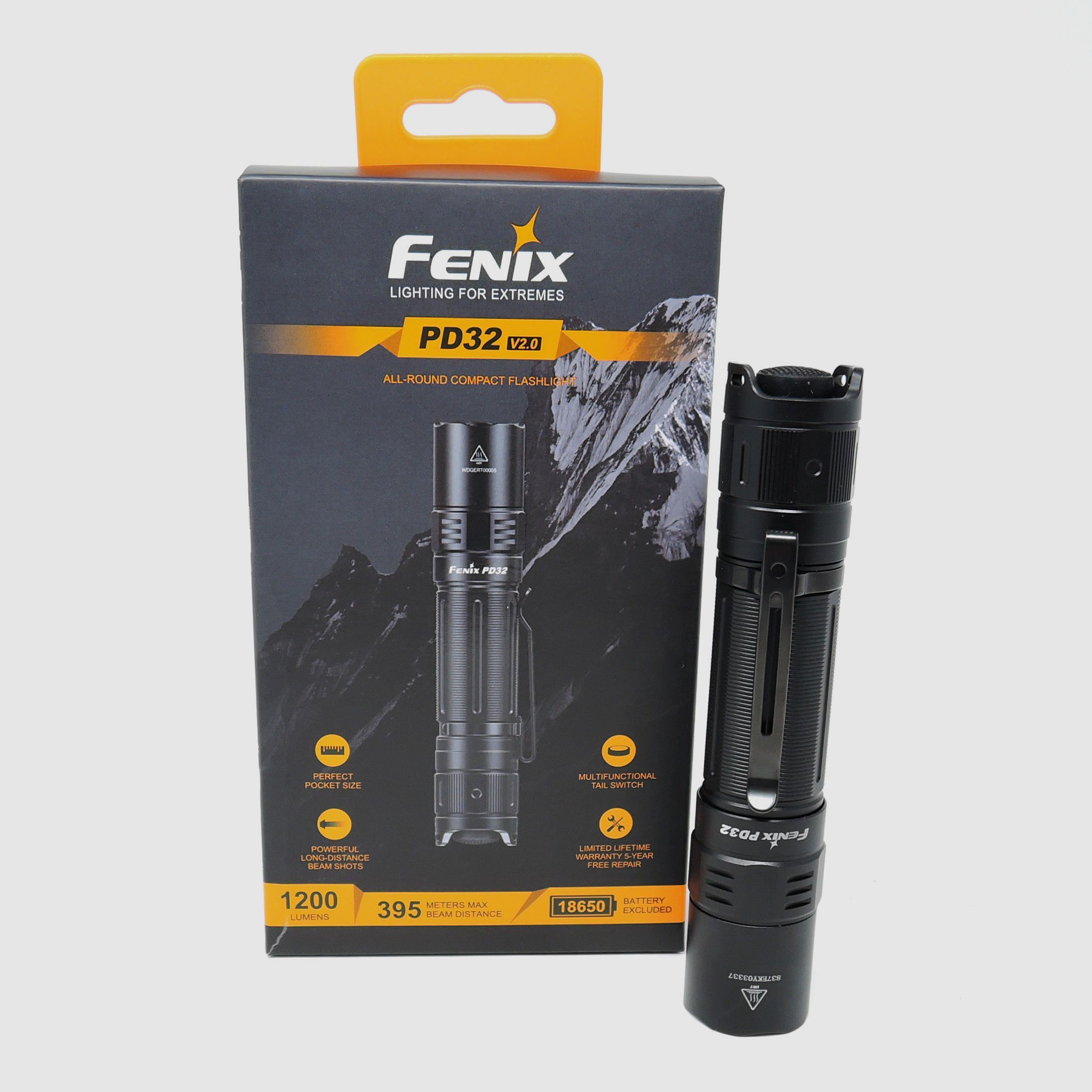Fenix PD32 V2.0 – 1200 lumen, zdjęcie 1 z 3