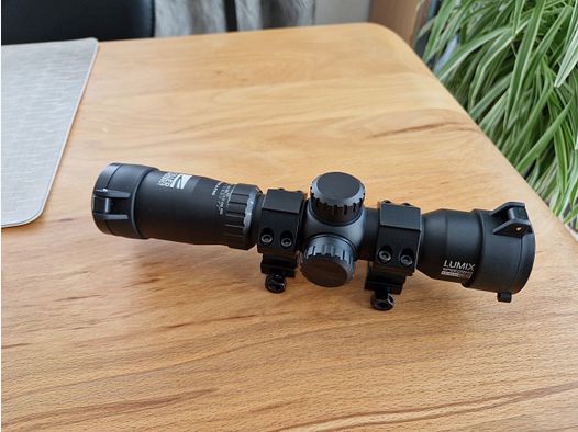 Zielfernrohr "Killerinstinct Lumix" 1,5-5  für Armbrust