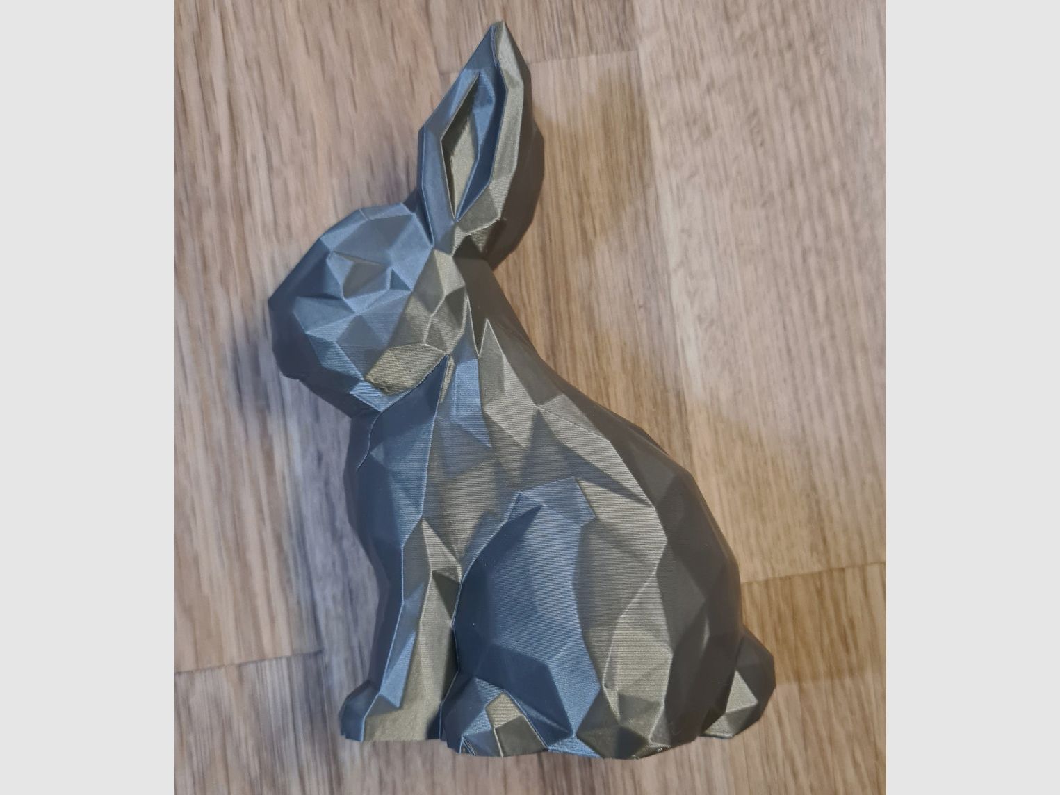 Deko Osterhase / Kaninchen im "Low Poly" Design