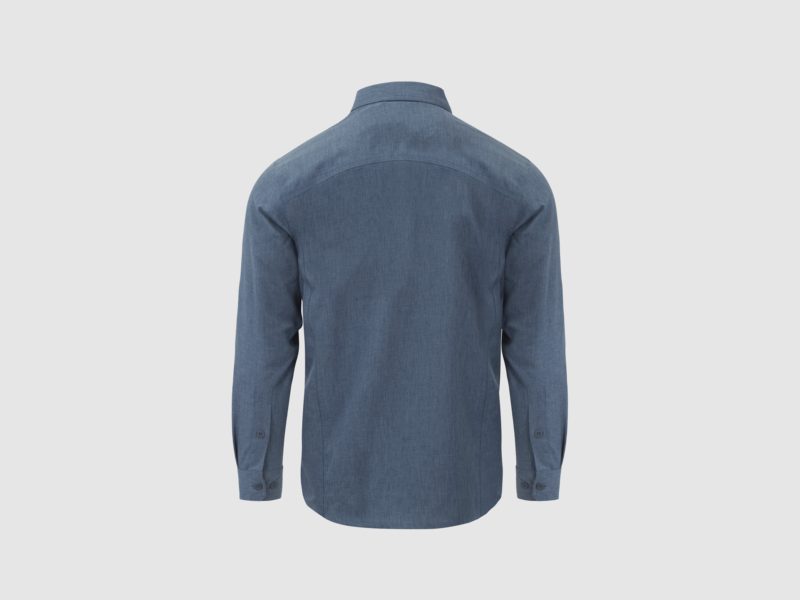 Defender mk2 Gentleman Hemd Blau M, Bild 3 von 12