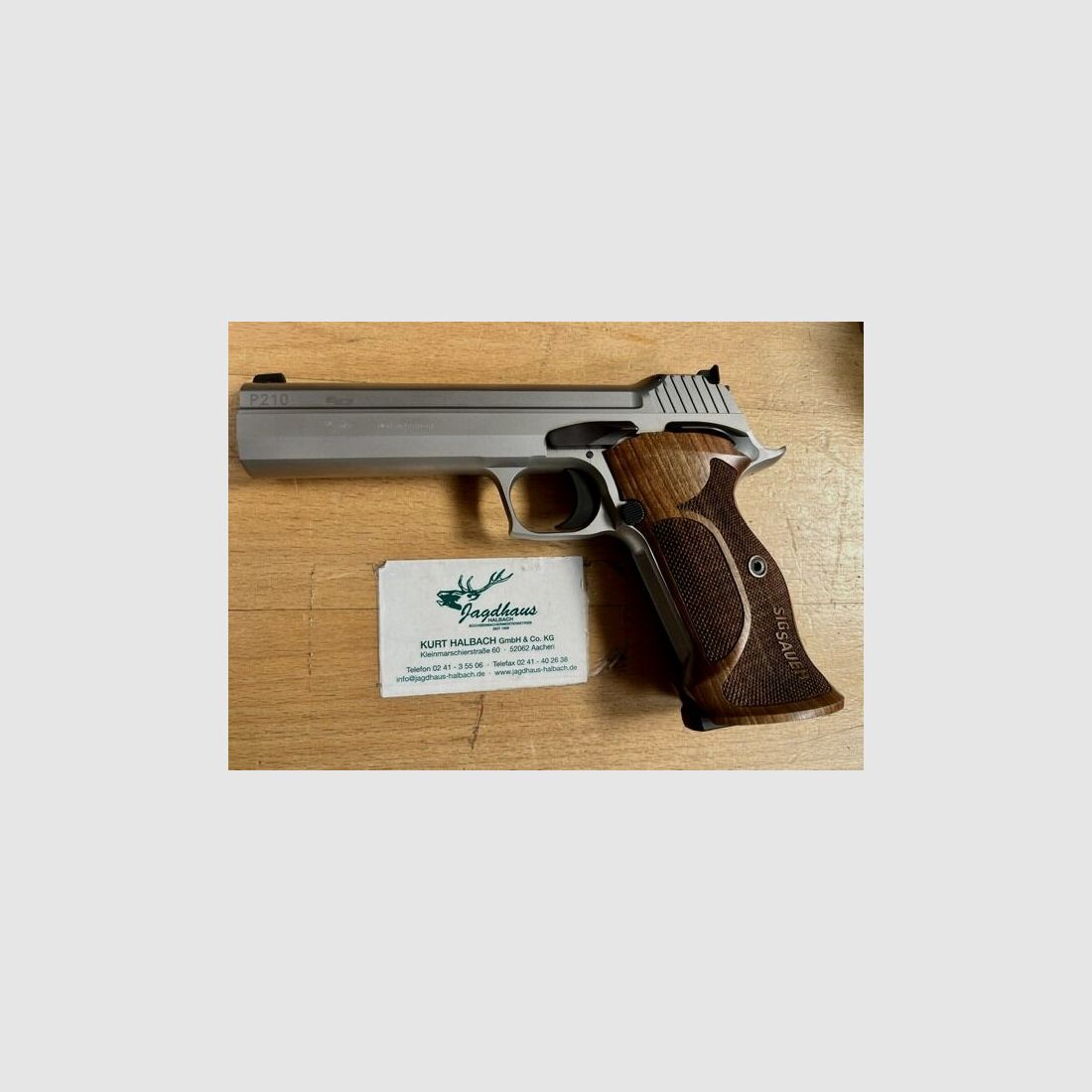 Commissions Pistol SIG P 210 5'' Supertarget