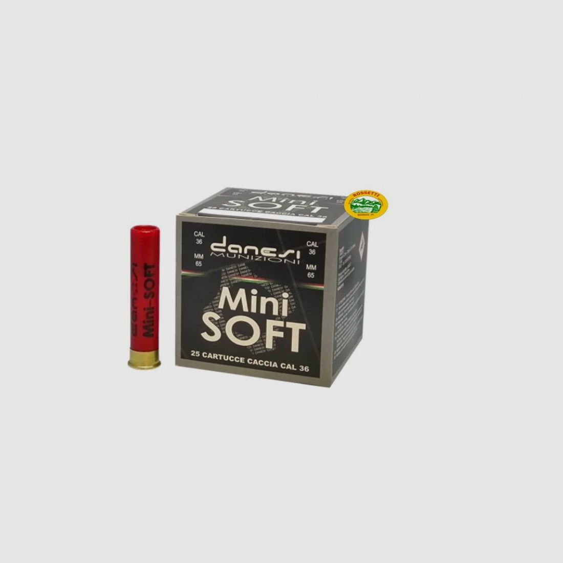 DANESI Patronen Mini Soft Kal.36 gr.9 schallgedämpft
