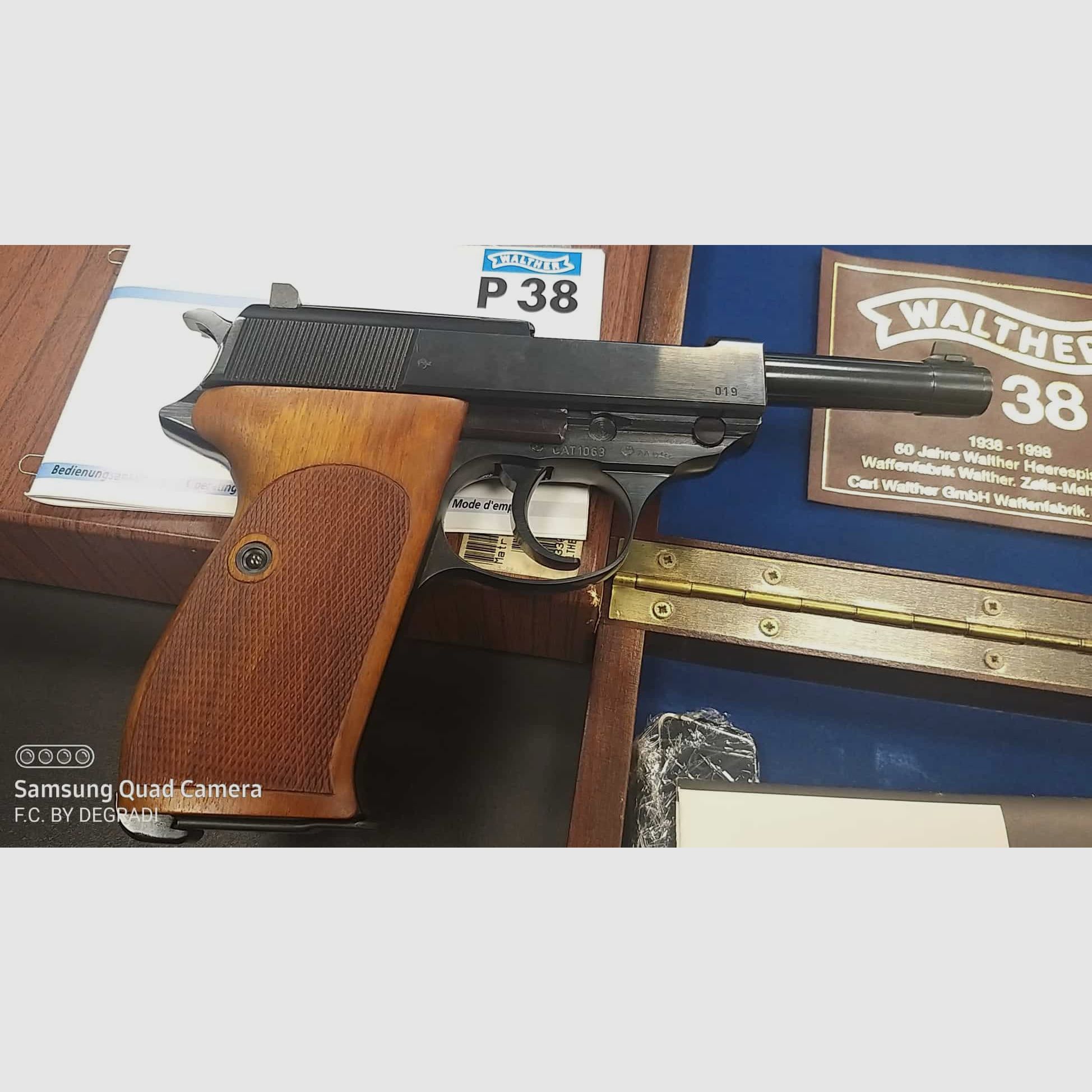 Walther P38 Edición Conmemorativa Limitada 60 años, imagen 2 de 6