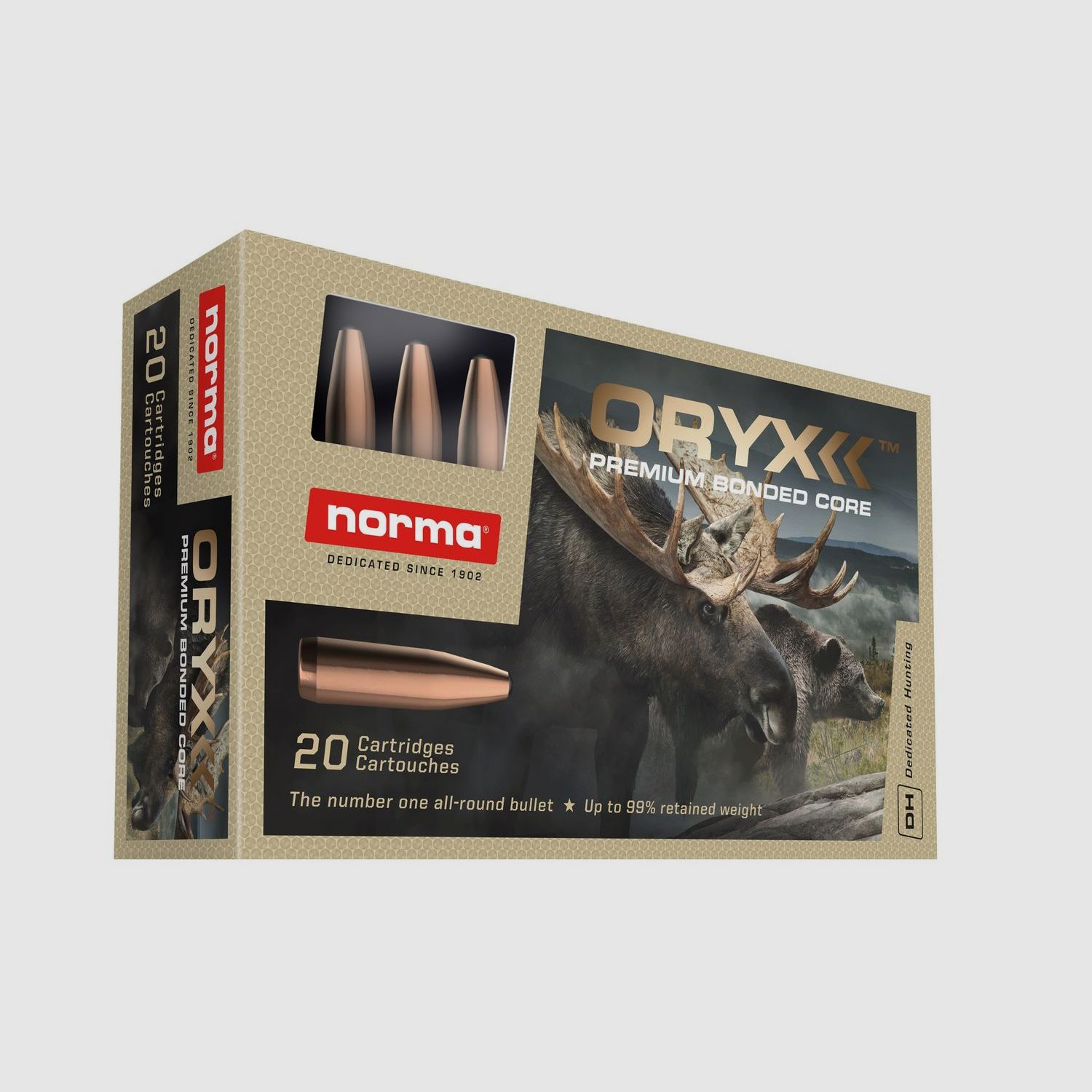 Norma Oryx Kal. 7x57 - 10,1g / 156gr