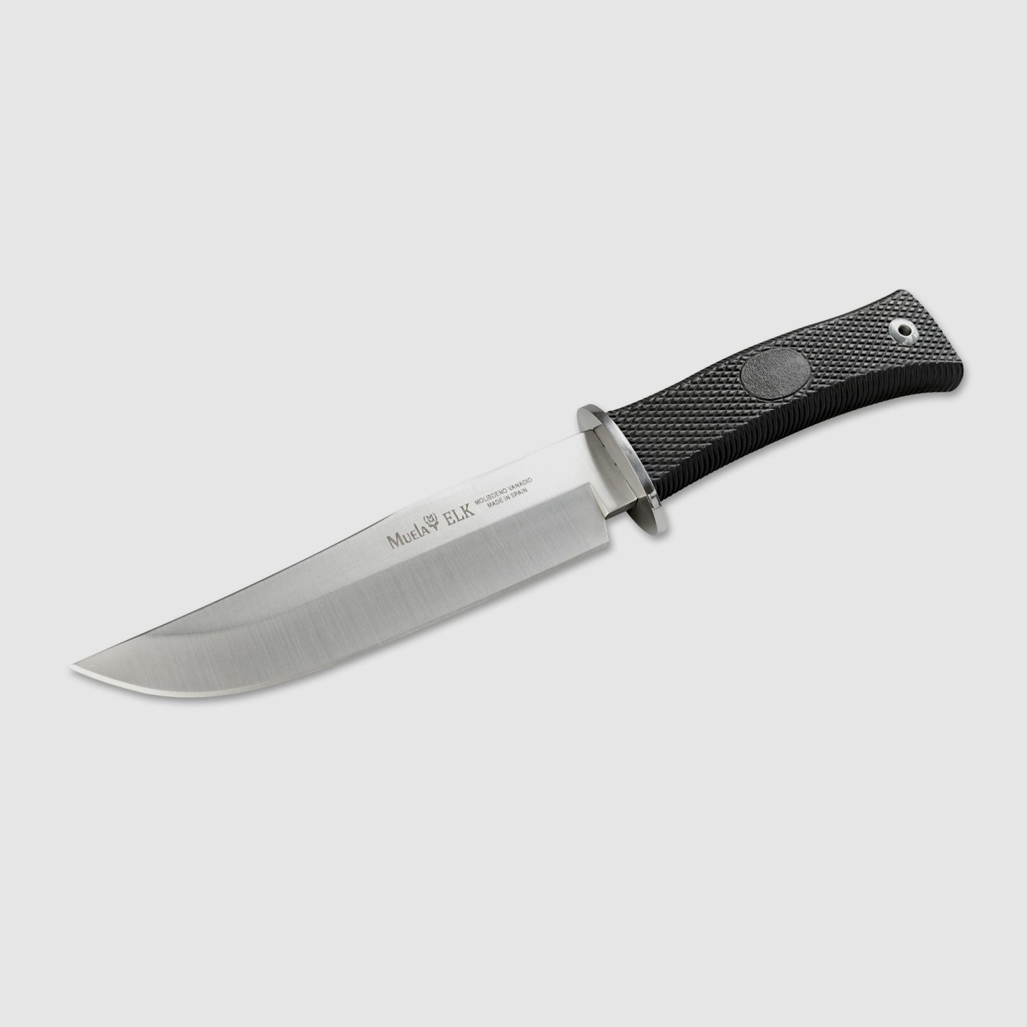 Elk Bowie Jagdmesser rutschfester Griff Lederscheide