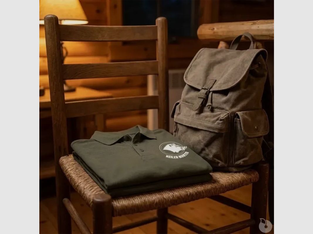 Polo Keiler Hunter caqui logo 2, imagen 5 de 13