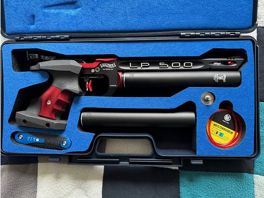 Walther LP 500 Master Factory red