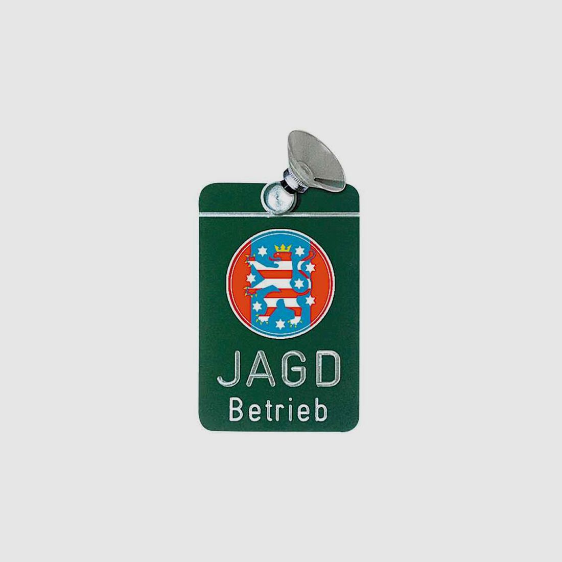 Autoschild Alu, Thüringen