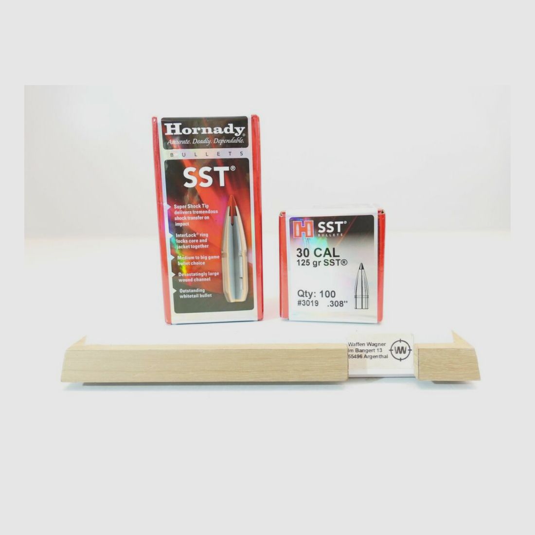 Hornady Geschosse SST 125grs .30/.308