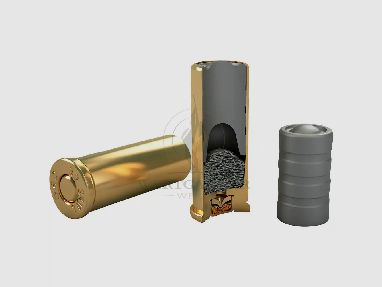 Magtech .32 S&W long Lood Wadcutter 6,4g/98grs., afbeelding 3 van 3