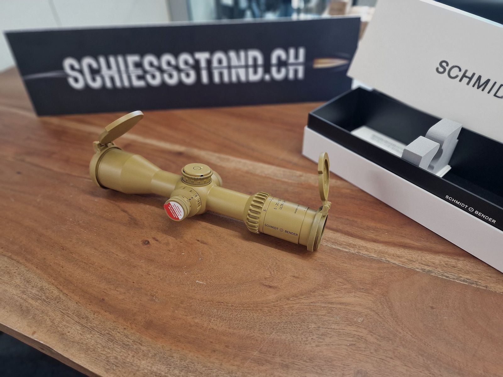 Schmidt & Bender – 5-20×50 PM II Ultra Short – NIEUW / Tremor5 / Ral8000, afbeelding 4 van 4