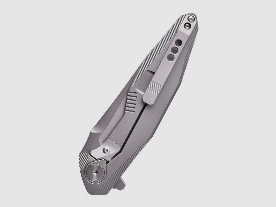 Rikeknife 1508S Taschenmesser, silber, Böhler M390