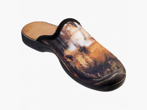 Almwalker Unisex Hausschuh Wildsau | 42
