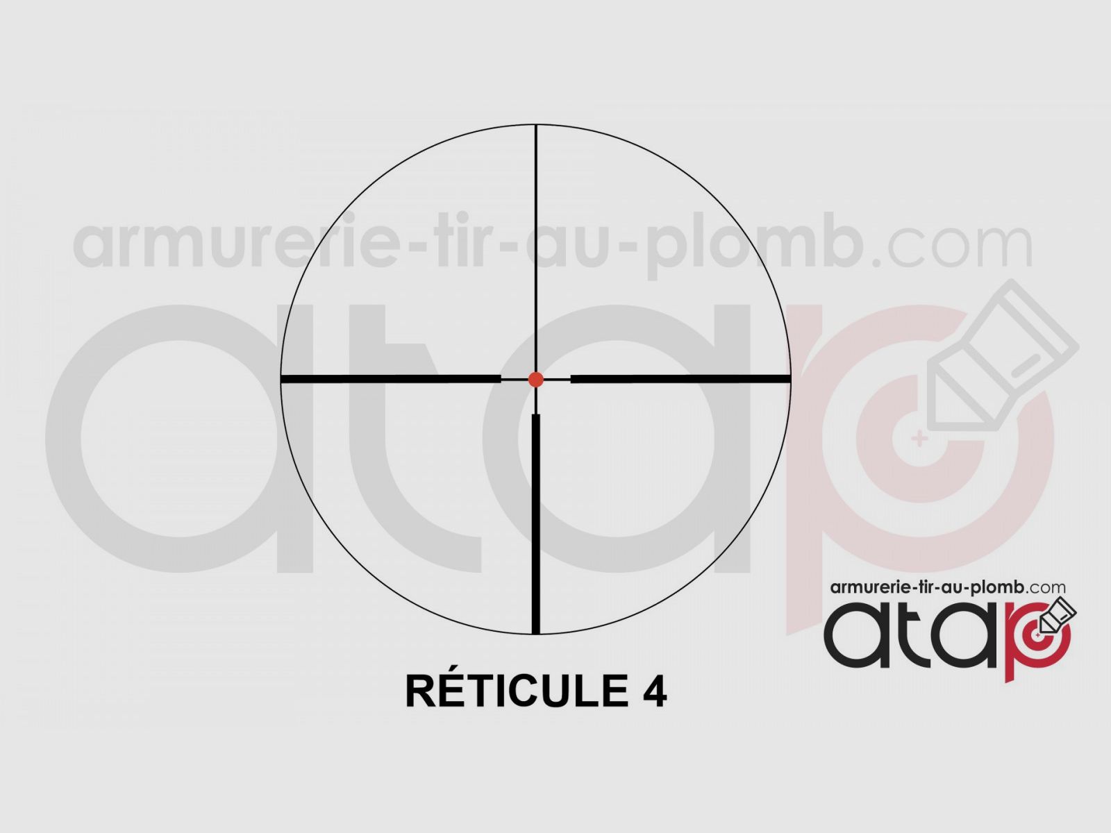 Lunette de tir GAMO 6-24x50 AO, image 3 sur 3