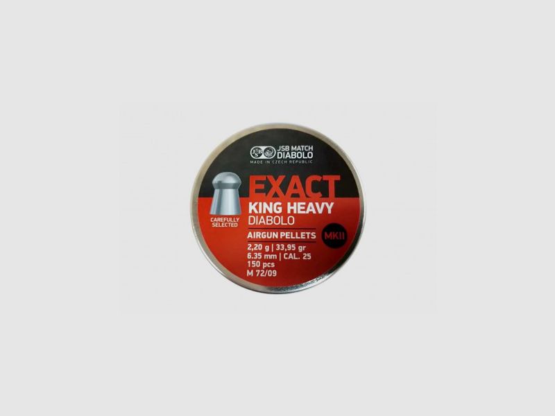Balines Cometa Exact Jumbo King Heavy MK II cal. 6,35mm, imagen 1 de 2