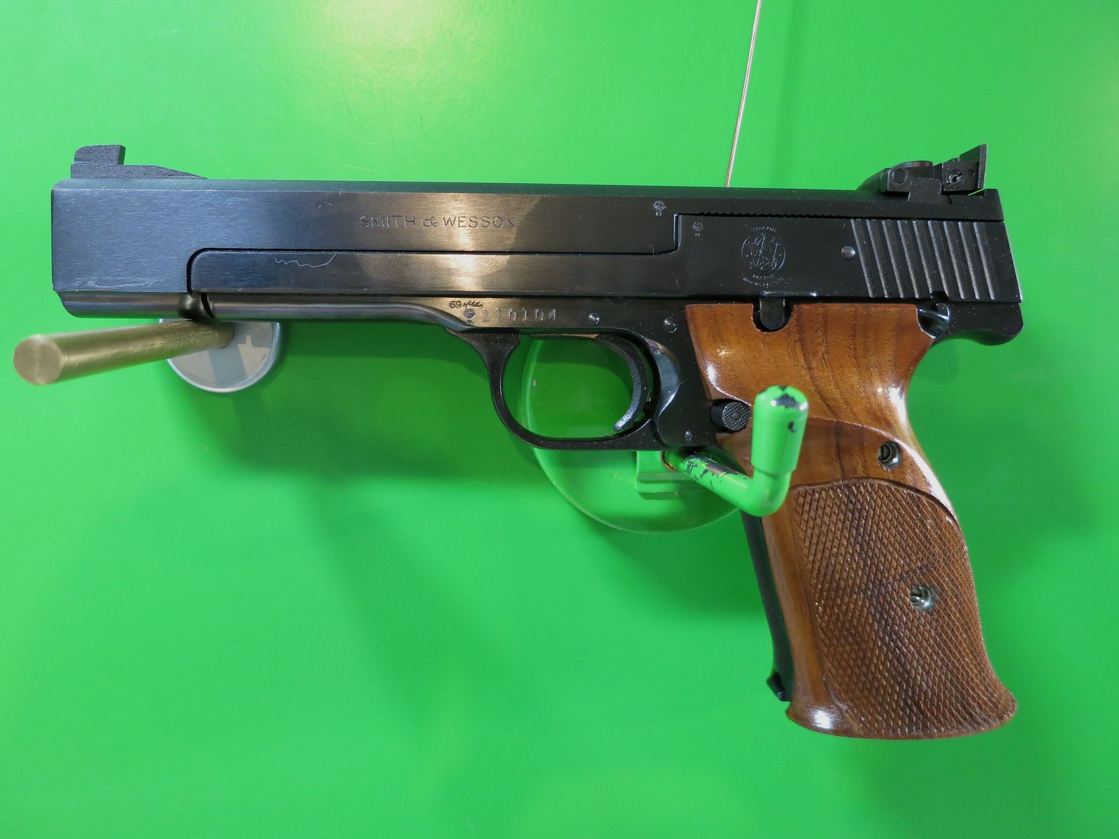 Smith & Wesson Modelo 41, .22lr, pistola de deporte, Nill-Griff       #1