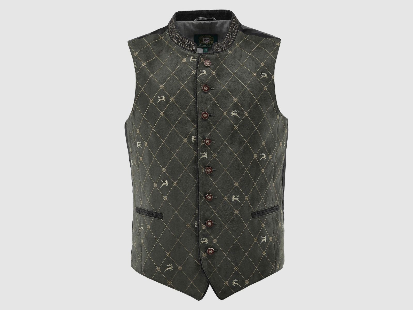 OS TRACHTEN VELVET DECORATED VEST, image 1 of 3
