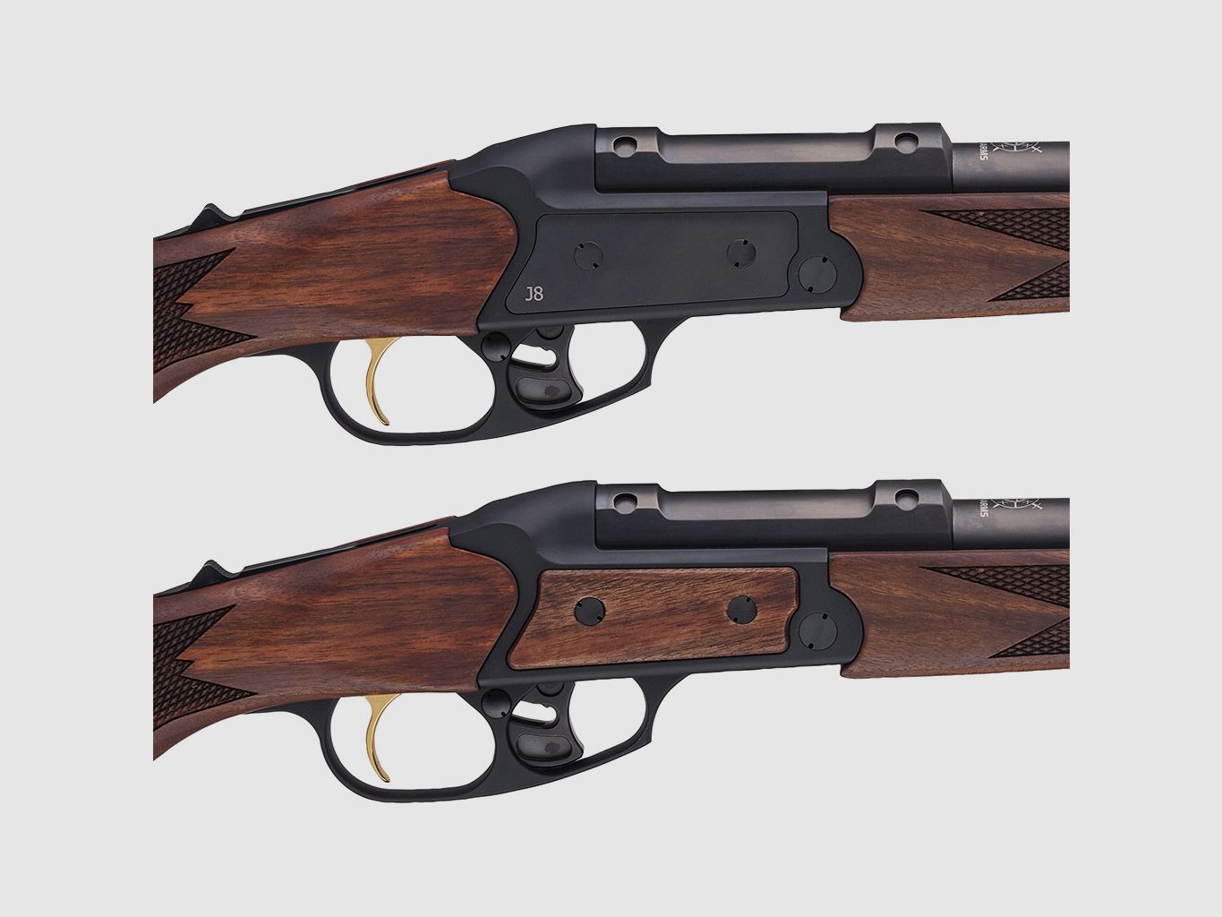 Kelten Arms J8 Kipplaufgewehr – Aluminium ohne Schaftbacke (auch für Linksschützen geeignet), Bild 7 von 11