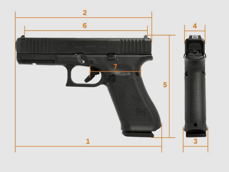 Glock 22 Gen5 MOS, image 10 of 10
