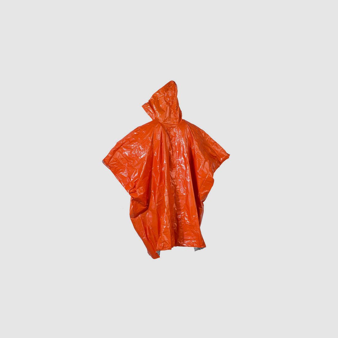 Emergency poncho for hunters