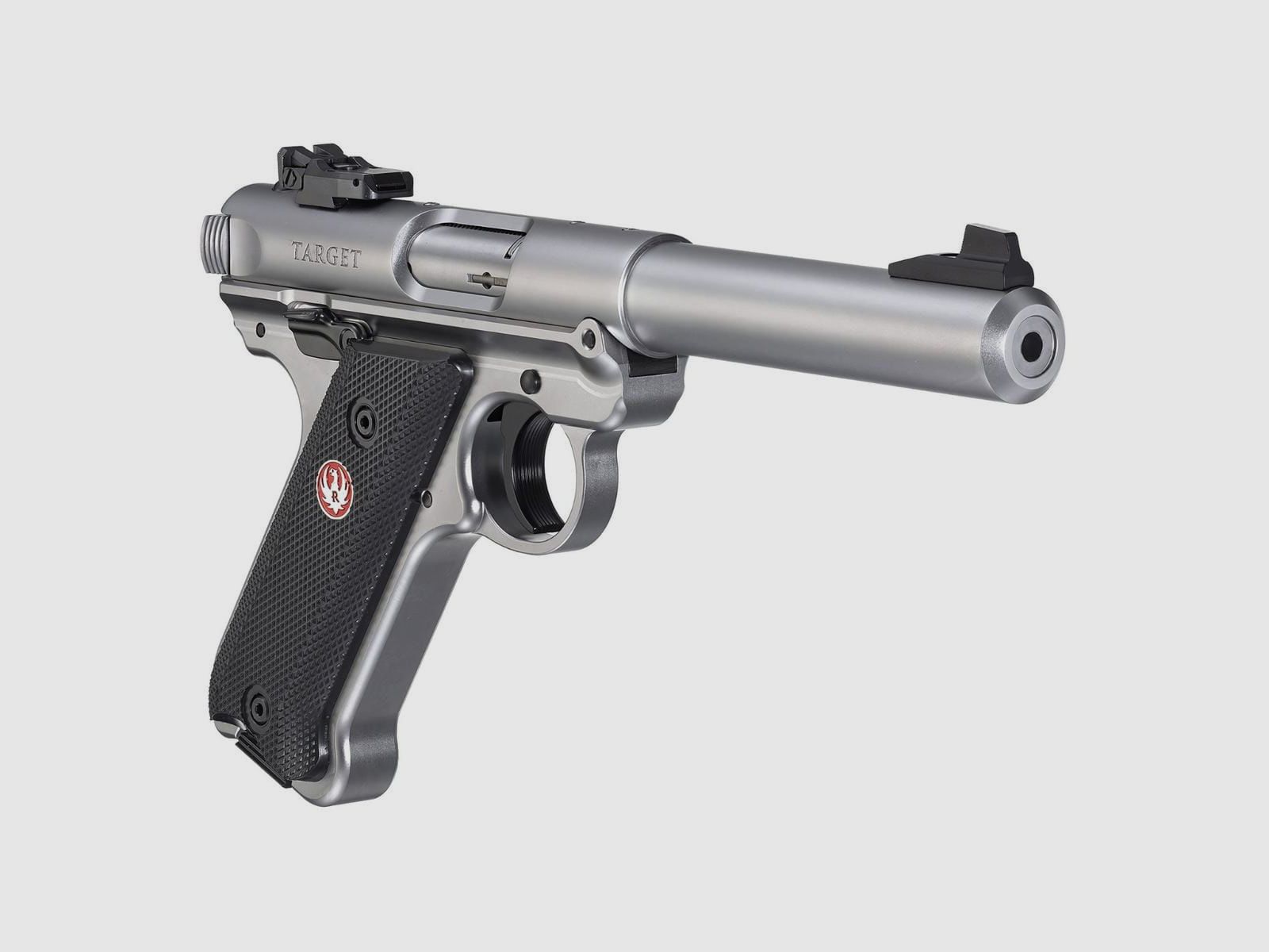 Pistola Ruger Mark IV Target Stainless 5,5" 40103 22LR, immagine 6 di 8