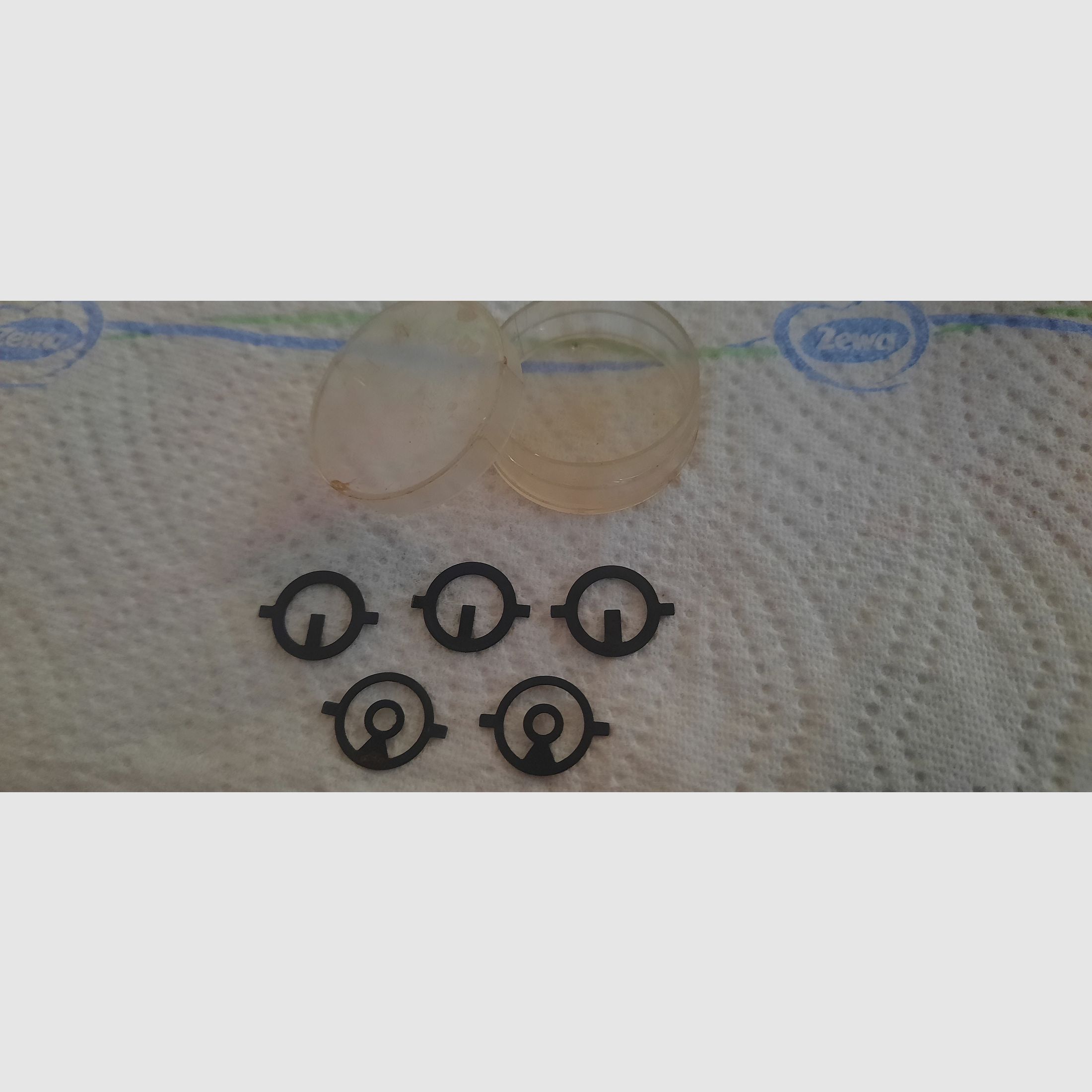 Diopter Haenel 312 DDR/ Exportfeder / Ring- Balkenkörner